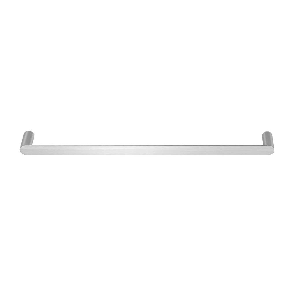 Towel Rail Rack Holder Single 600mm Wall Mounted Stainless