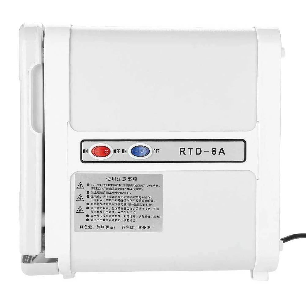 Towel Warmer UV Steriliser Cabinet 8L White Small Hot