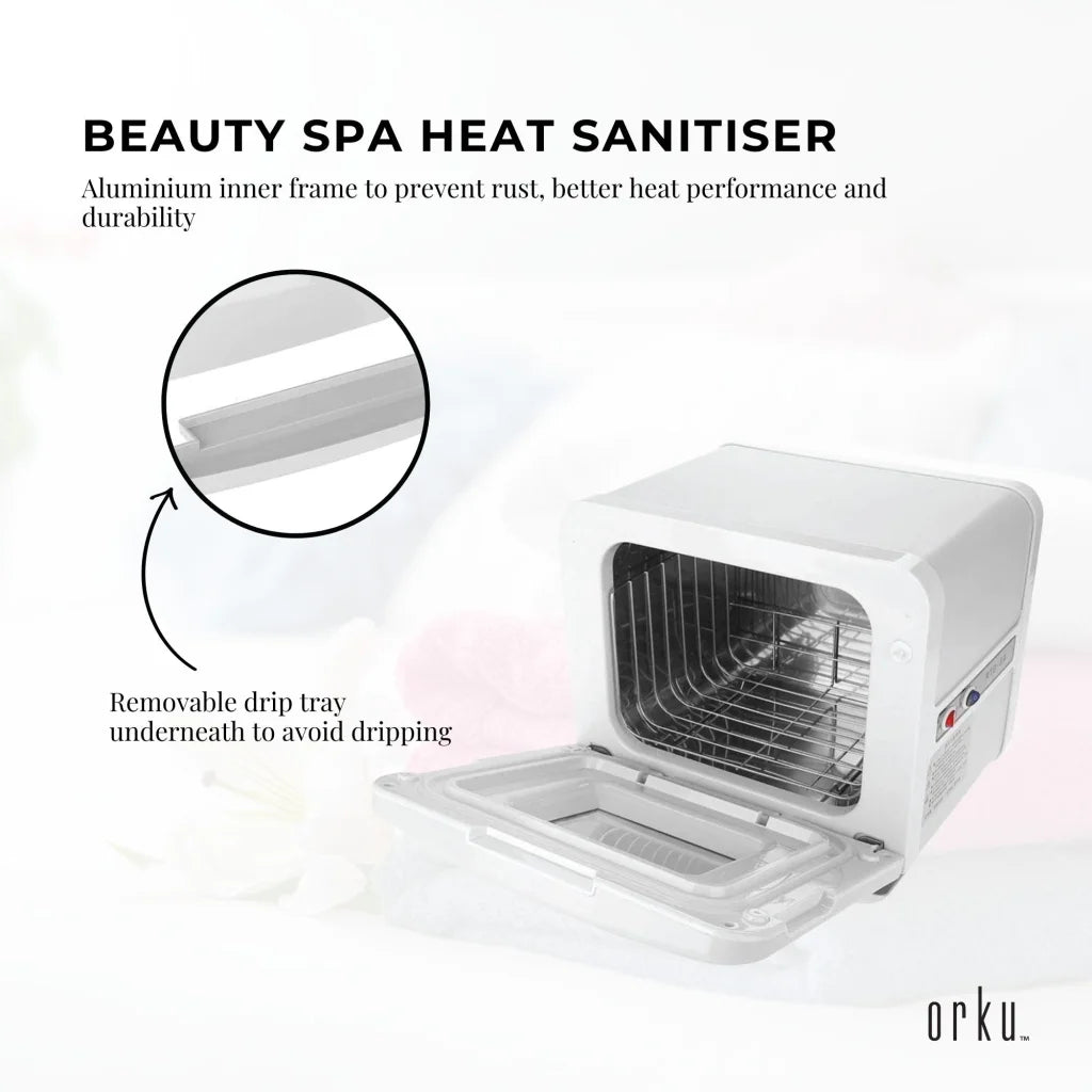 Towel Warmer UV Steriliser Cabinet 8L White Small Hot