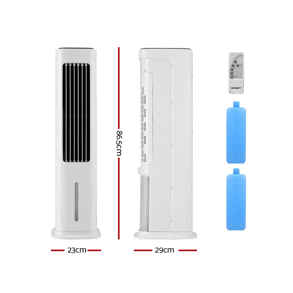 Tower Evaporative Air Cooler Conditioner Portable Cool Fan