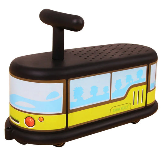 Town Bus Quiet Ride Twist Car for Toddlers - Fun Wiggle