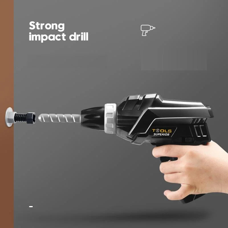 Toy Power Workbench Kids Power Tool Bench Construction Set