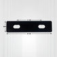 Tracks fixing pins with upright supports and shelf tiers