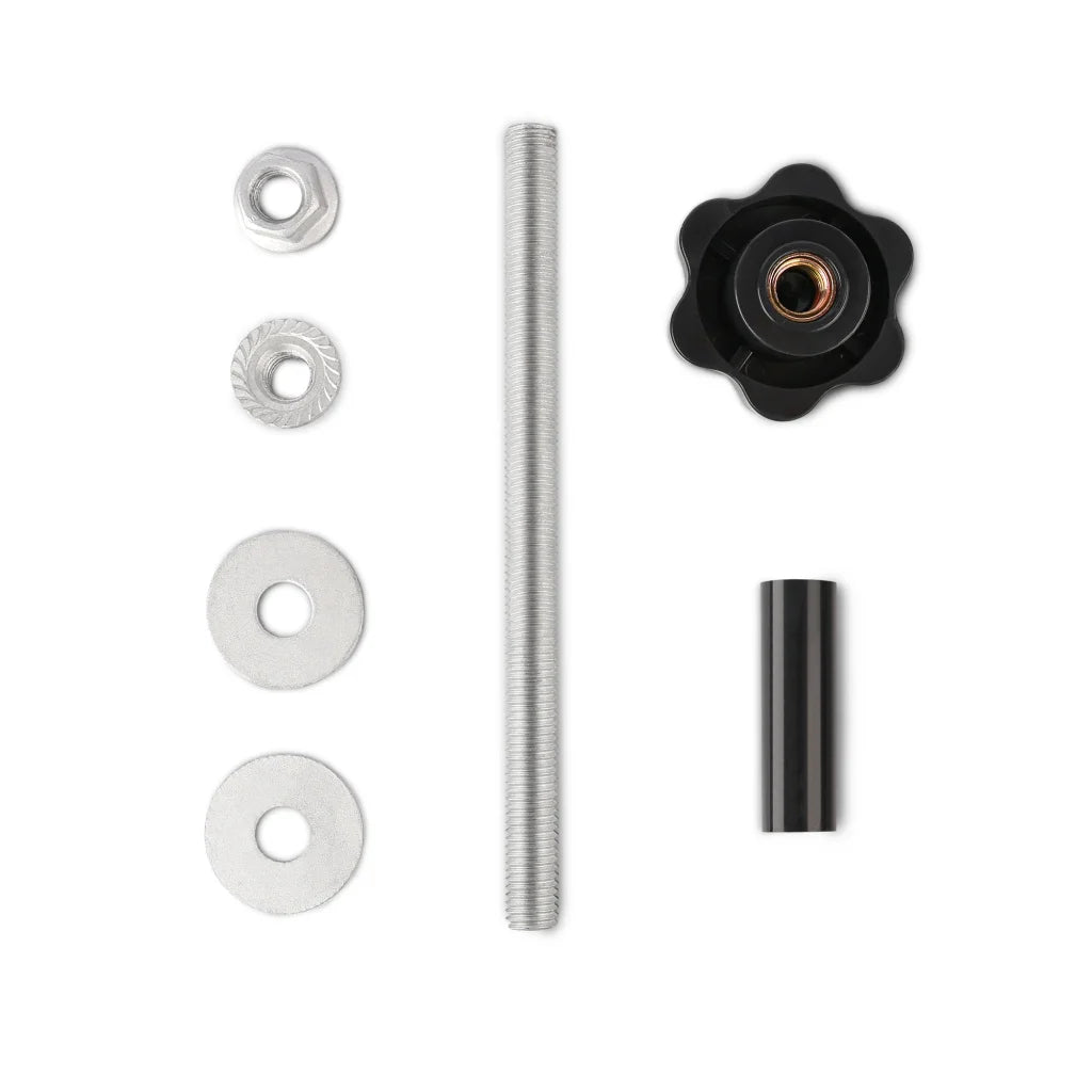 4x4 tracks fixing pins with adjustable supports and fitted brackets