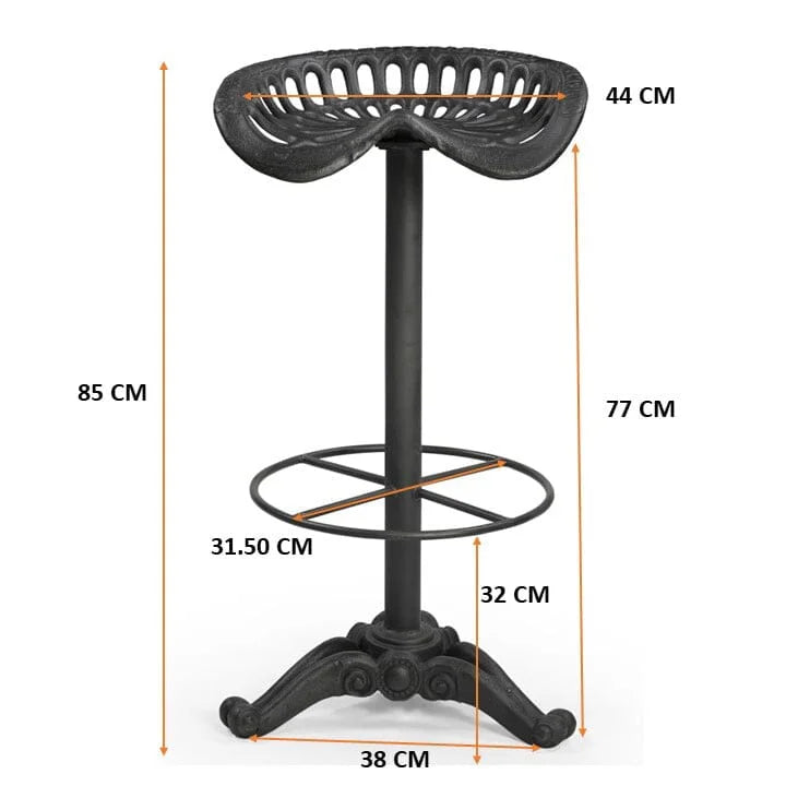 TRACTOR BAR STOOL - Furniture > Bar Stools & Chairs > Arm