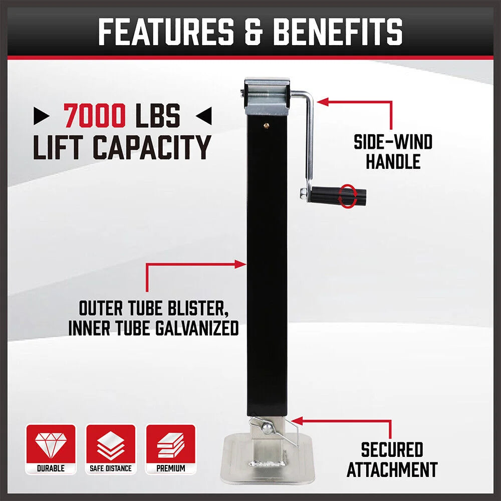 Trailer Canopy Caravan Jack Stand 3175KG 7000LBS - Heavy