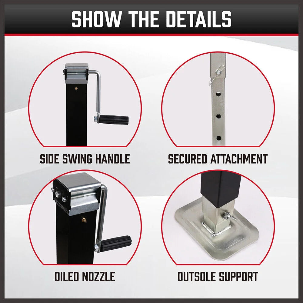 Trailer Canopy Caravan Jack Stand 3175KG 7000LBS - Heavy
