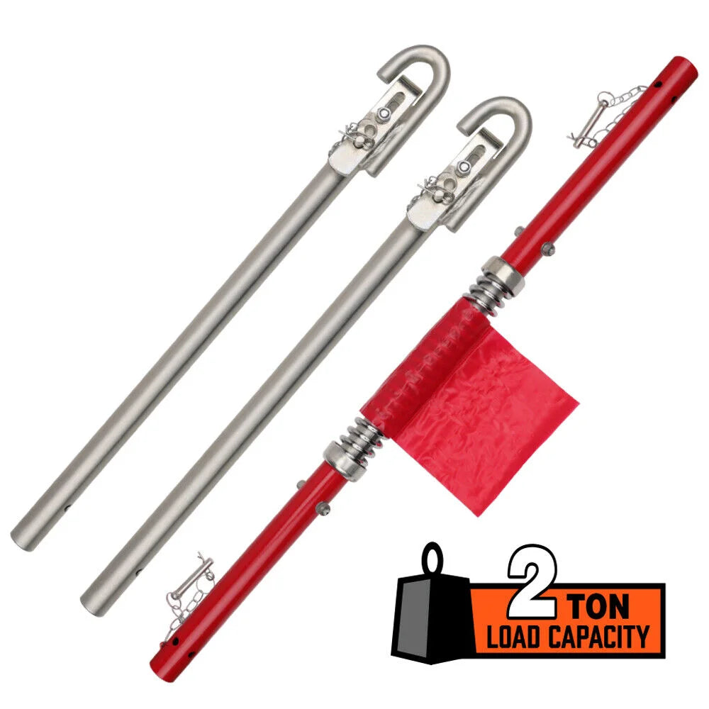 Trailer Hitch 3Pcs 2 Ton 186cm Heavy Duty Tow Bar 4WD