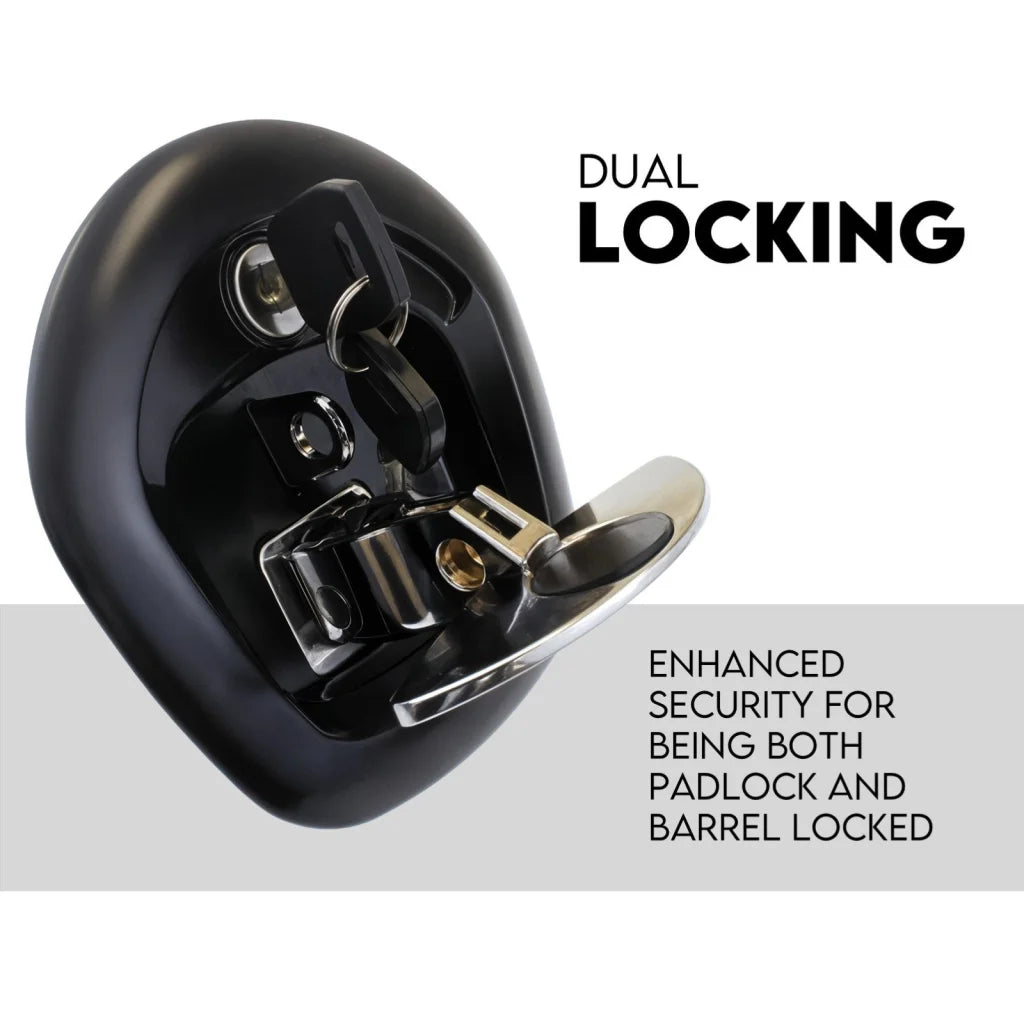 Trailer Toolbox Whale Tail T Handle Lock Latch Compression