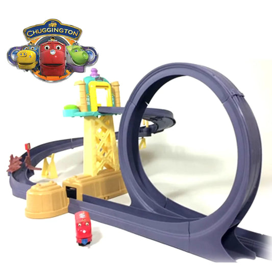 Train Motorized Training Yard Loop Set with Diecast Wilson