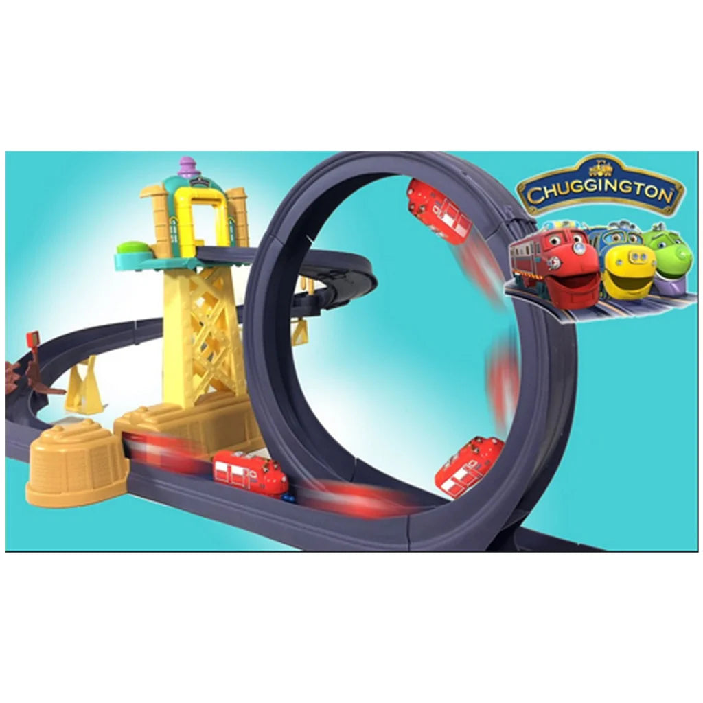 Train Motorized Training Yard Loop Set with Diecast Wilson