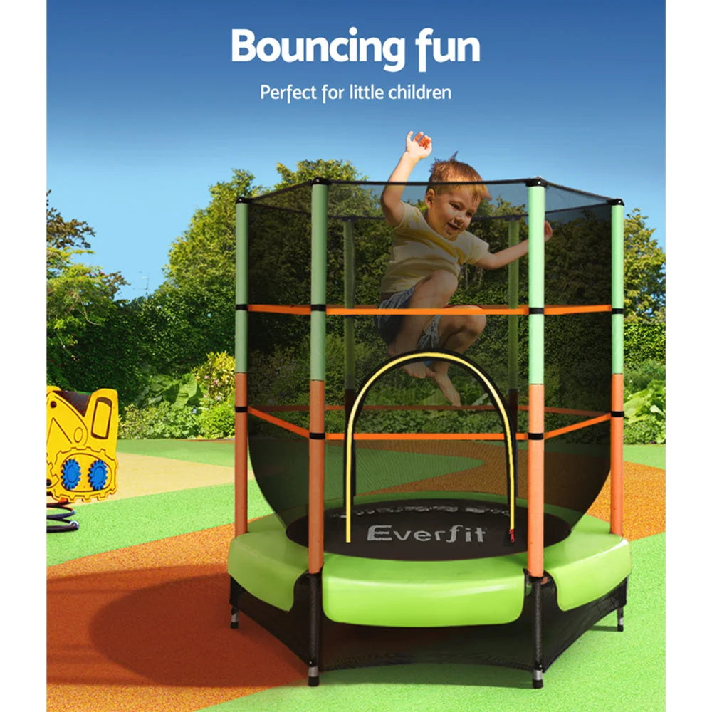 Trampoline 4.5FT for Kids with Enclosure Safety Net