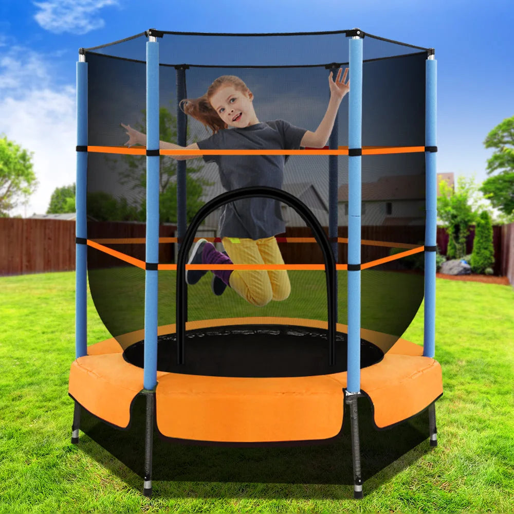 Trampoline 4.5FT Round Kids Enclosure Outdoor Indoor Gift