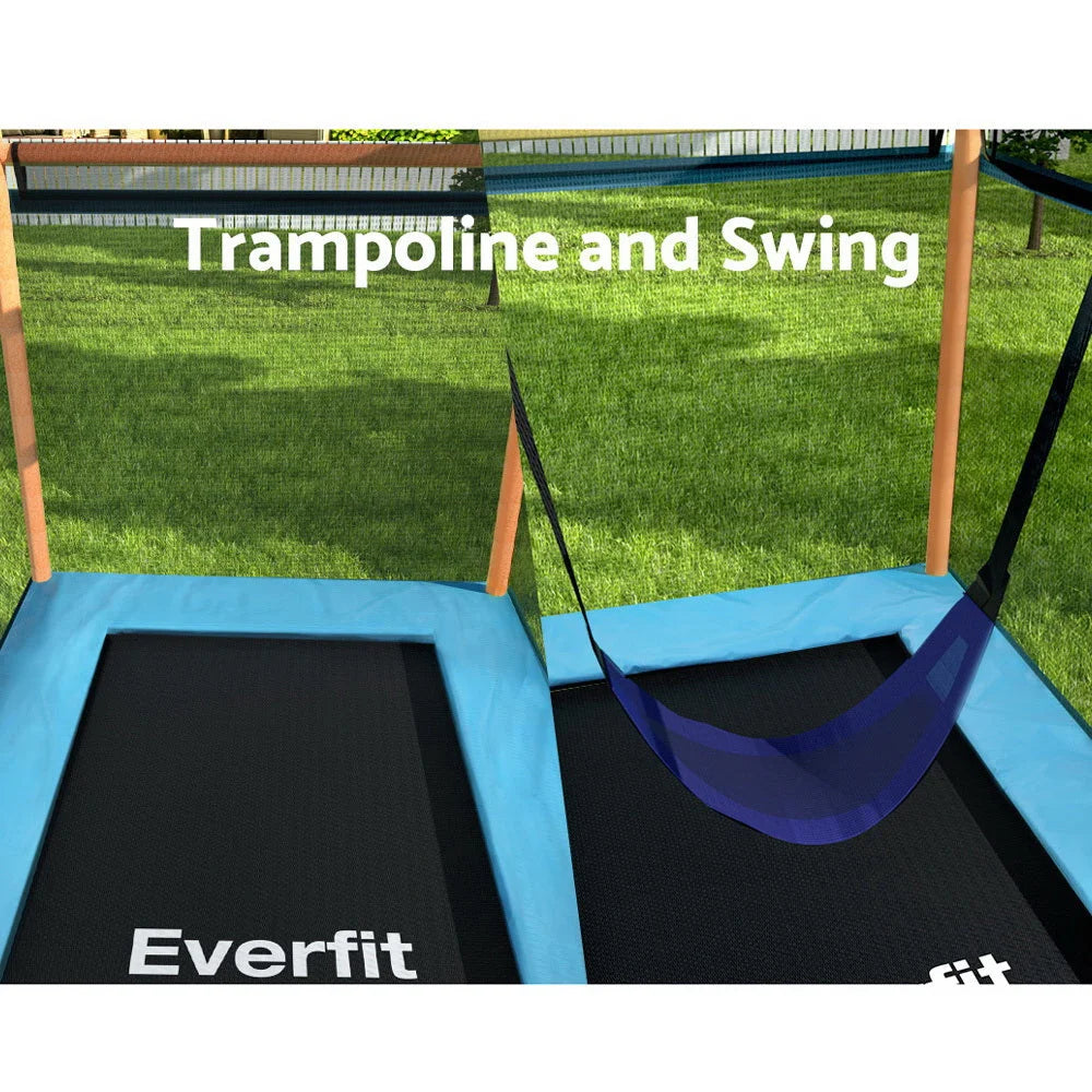 Trampoline 6FT for Kids with Enclosure Safety Net & Swing