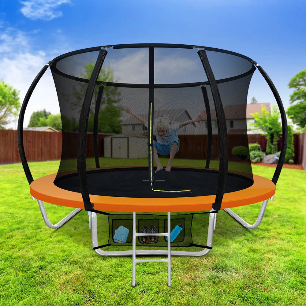 Trampoline 8FT Round Kids Present Gift Enclosure Safety Net