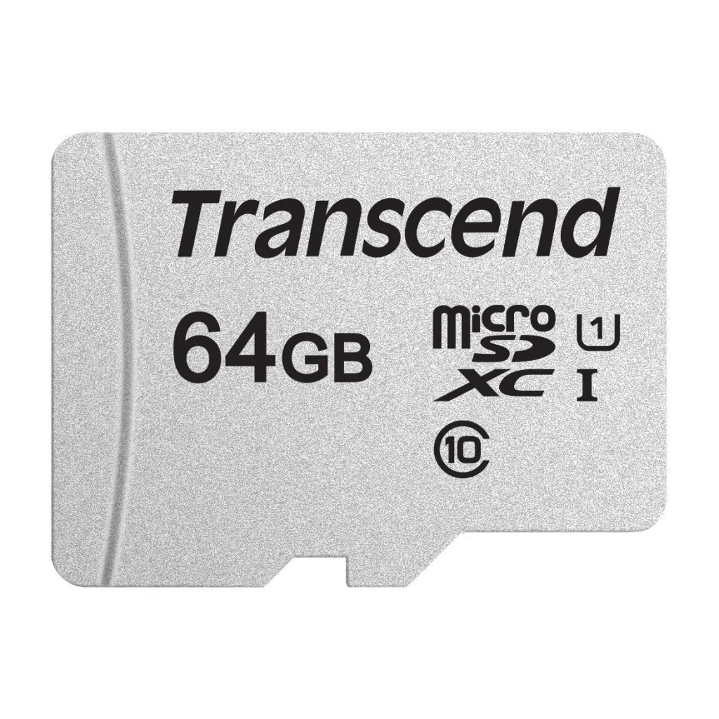 TRANSCEND 64GB UHS-I U1 MicroSD without Adapter