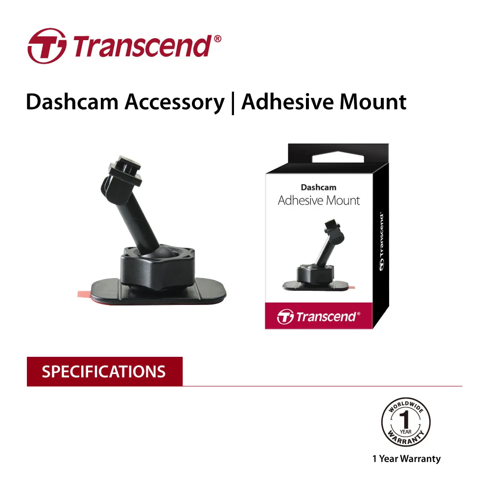 TRANSCEND Adhesive Mount for DrivePro - TS-DPA1 - Tools