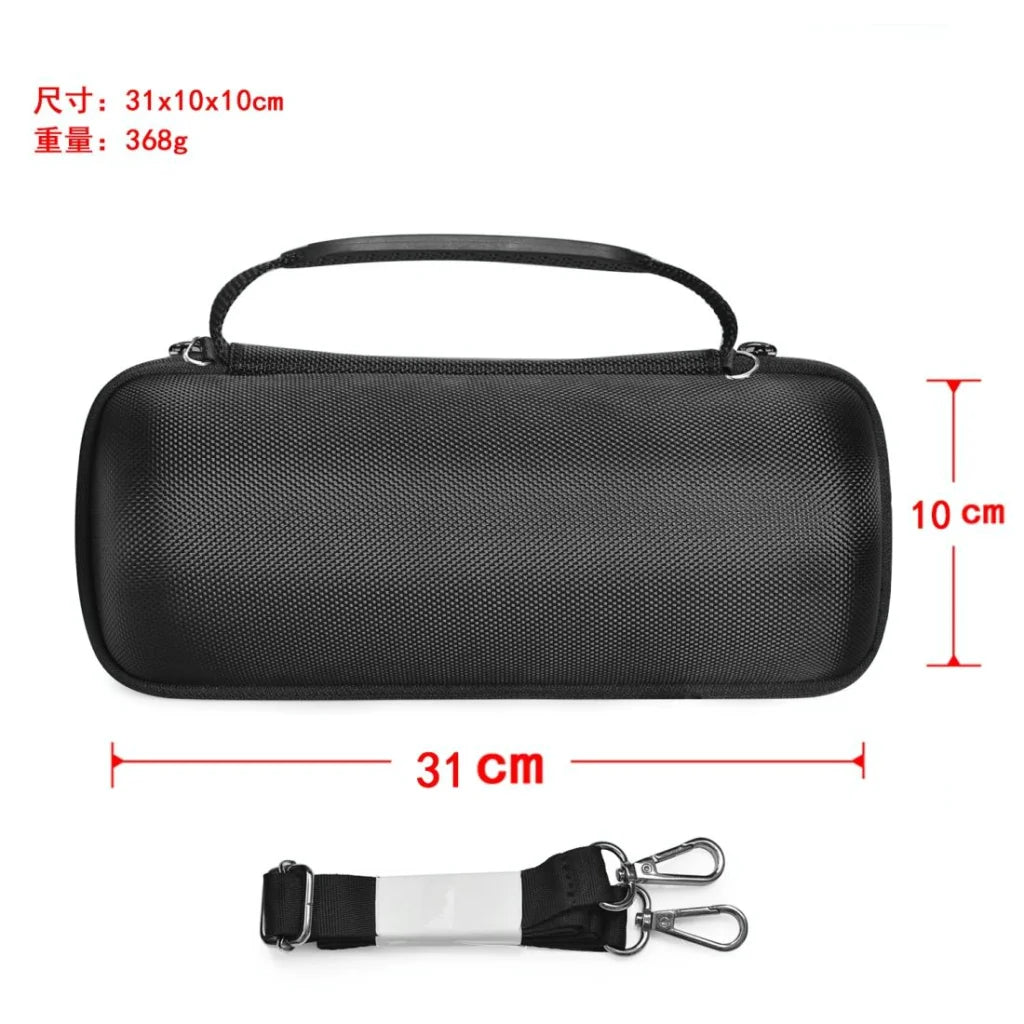 Travel Carry Case for Jbl Pulse / Charge Speakers - Black