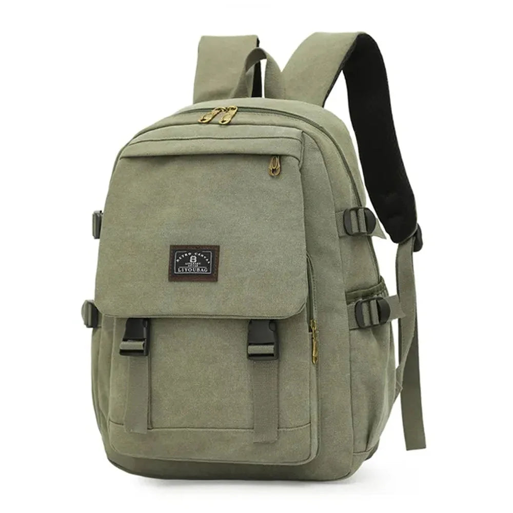 Travel Rucksack Unisex Leisure Canvas Durable Waterproof