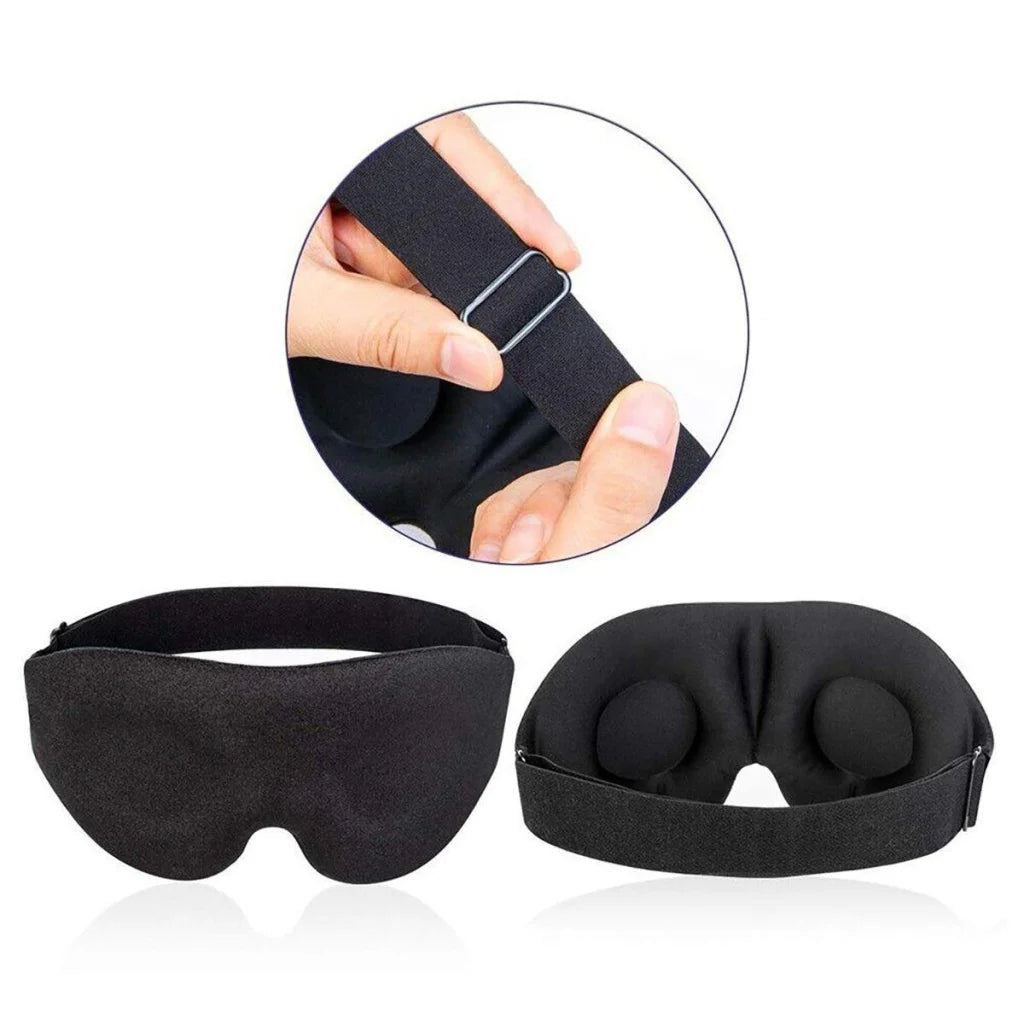 Travel Sleep Eye Mask 3D Memory Foam Soft Padded Shade
