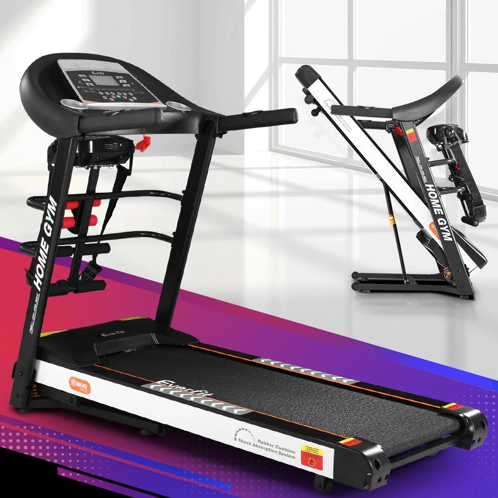 Treadmill 450mm 18kmh 3.5HP Auto Incline Home Gym Run