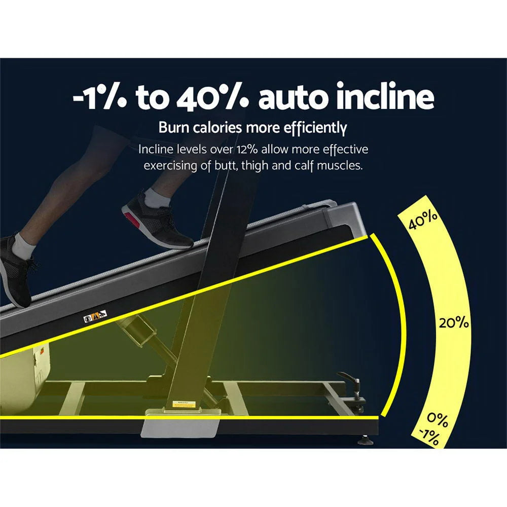 Treadmill Auto Incline Trainer CM01 40-Level Incline Gym