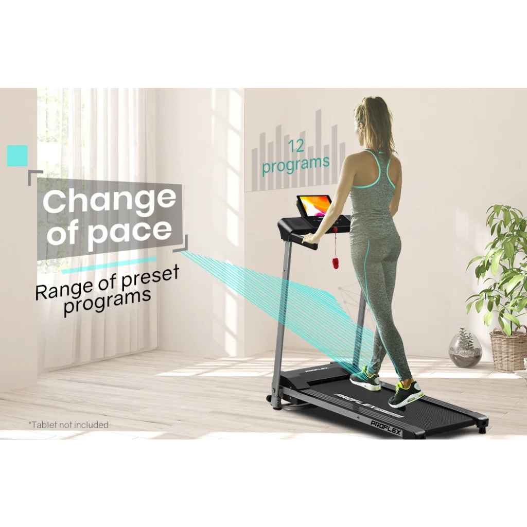 Treadmill Bluetooth Running Machine Foldable Compact Small