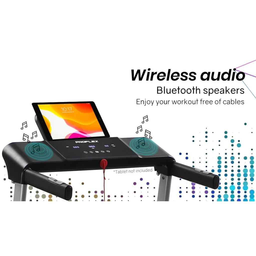 Treadmill Bluetooth Running Machine Foldable Compact Small