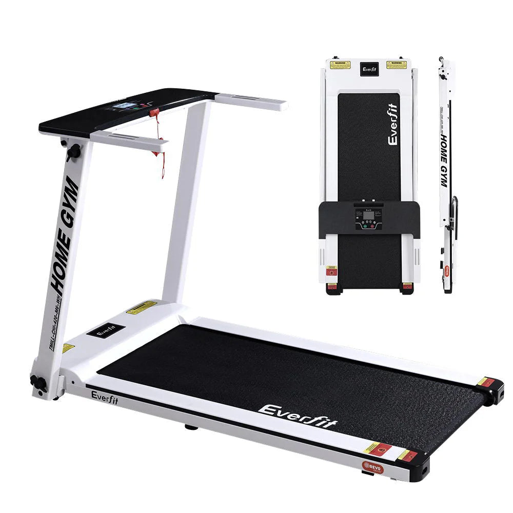 Treadmill Home Gym Exercise Running Machine Fitness Fully Foldable Compact 420mm Belt
