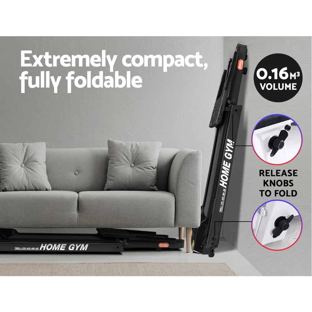 Treadmill Home Gym Exercise Running Machine Fitness Fully