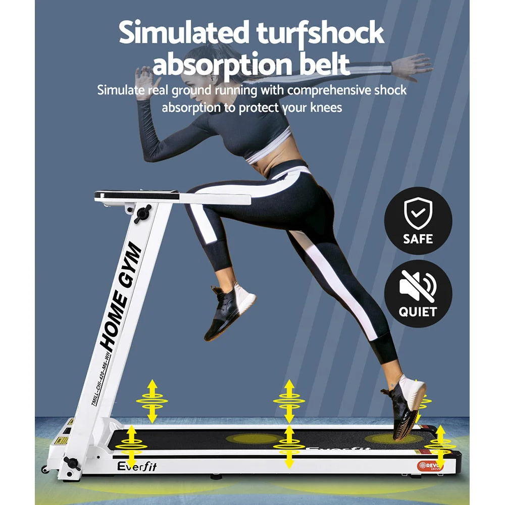 Treadmill Gym Exercise Running Machine Fitness Fully Foldable Compact