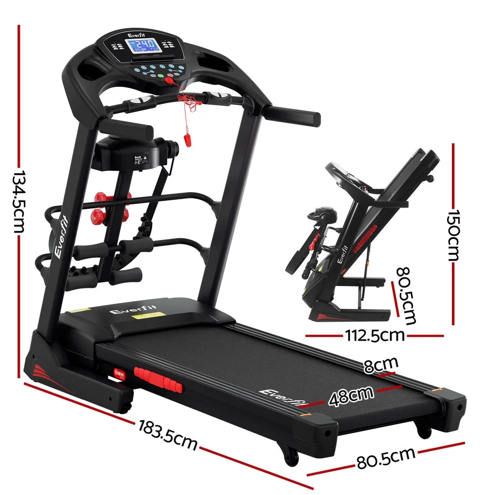 Treadmill Home Gym Fitness Exercise Machine with Massager