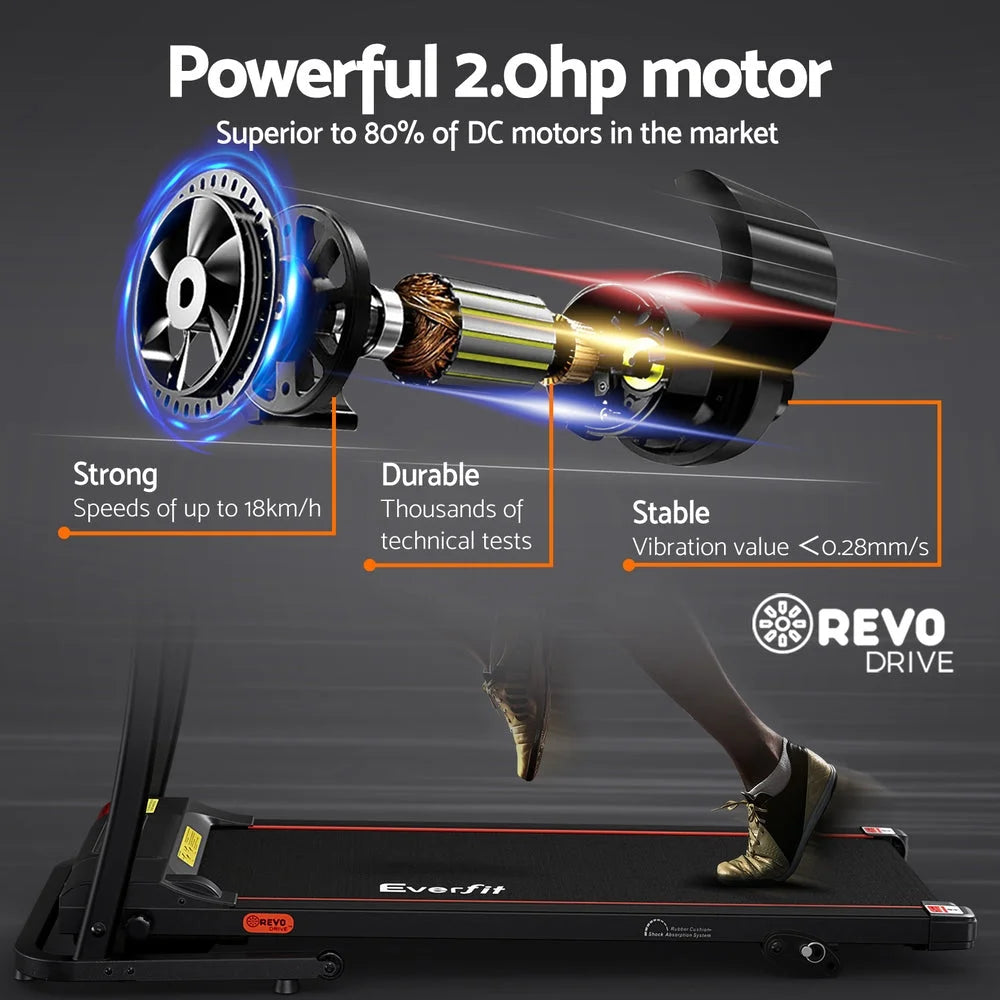 Treadmill Incline Home Gym Exercise Machine Fitness 400mm