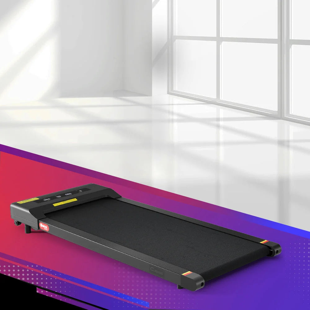 Treadmill Walking Pad Home Gym Office Fitness 400mm - Black