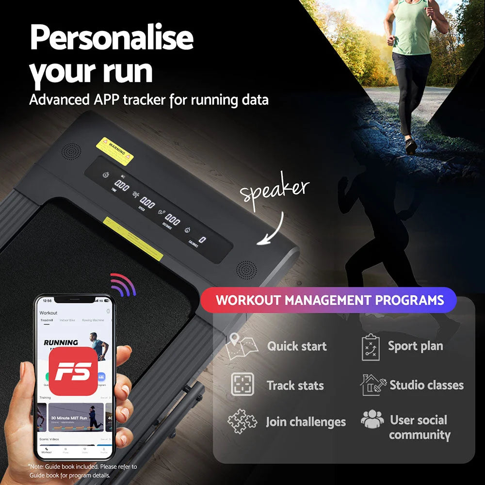 Treadmill Walking Pad Under Desk Home Gym Fitness 400mm