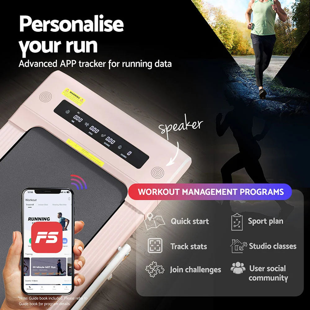 Treadmill Walking Pad Under Desk Home Gym Fitness 400mm