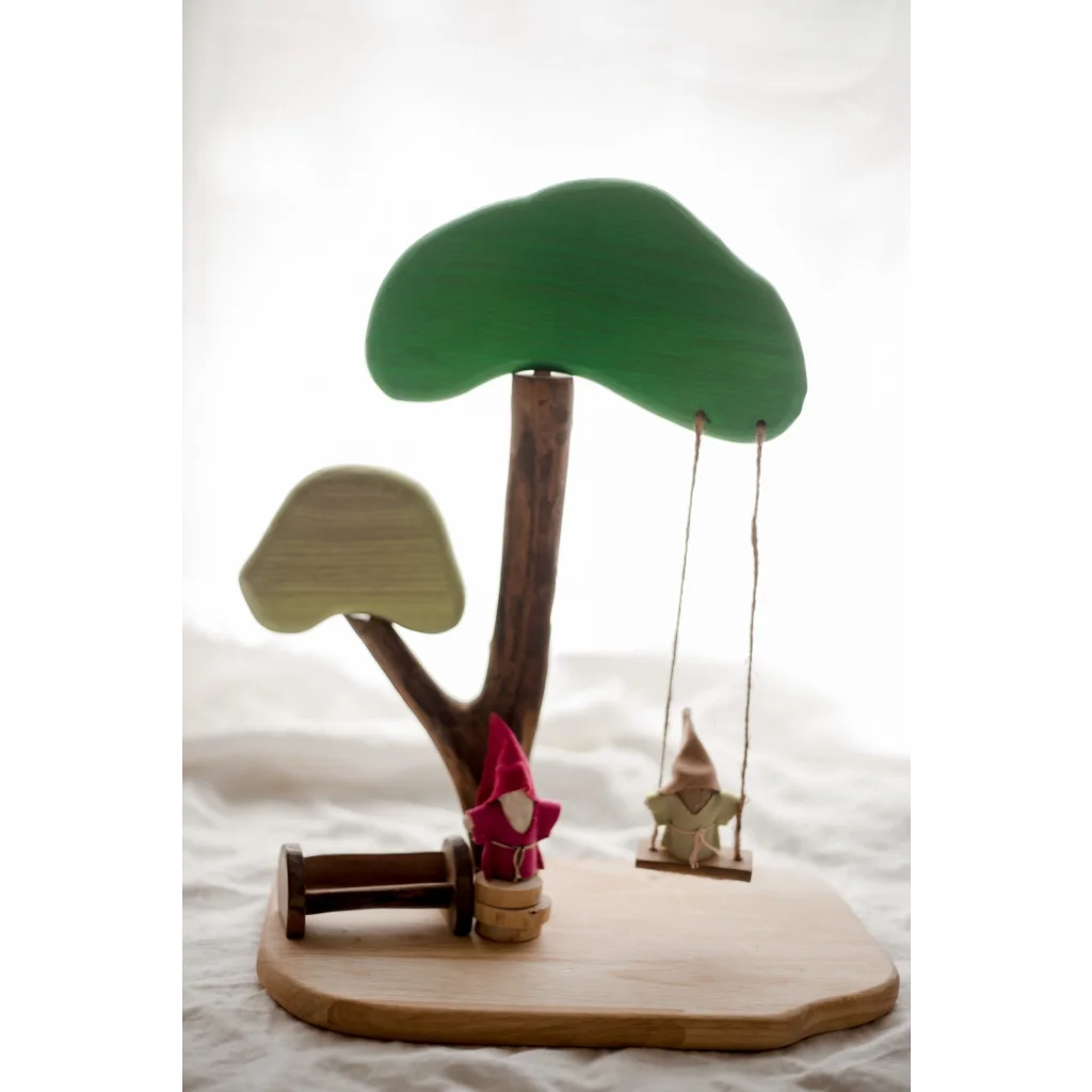 Tree and Swing Play Set for Kids