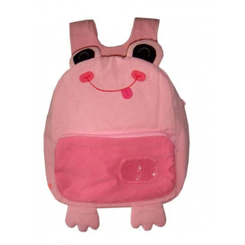Tree Frog Backpack - Pink