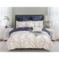 Tree Reversible Blue Duvet Quilt Cover Set Super King Size