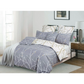 Tree Reversible Grey Duvet Quilt Cover Set Queen Size