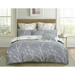 Tree Reversible Grey Duvet Quilt Cover Set Queen Size