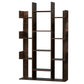 Walnut bookshelf for book and display storage