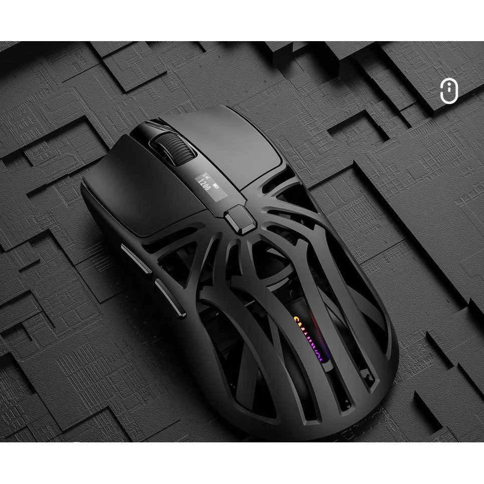 Tri-Mode Wireless Gaming Mouse - 1KHz Polling 10000 DPI
