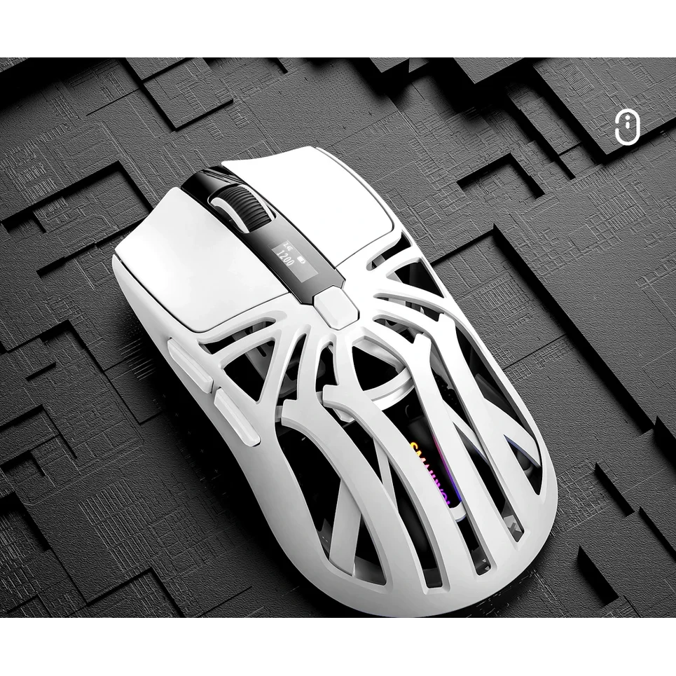 Tri-Mode Wireless Gaming Mouse - 1KHz Polling 10000 DPI