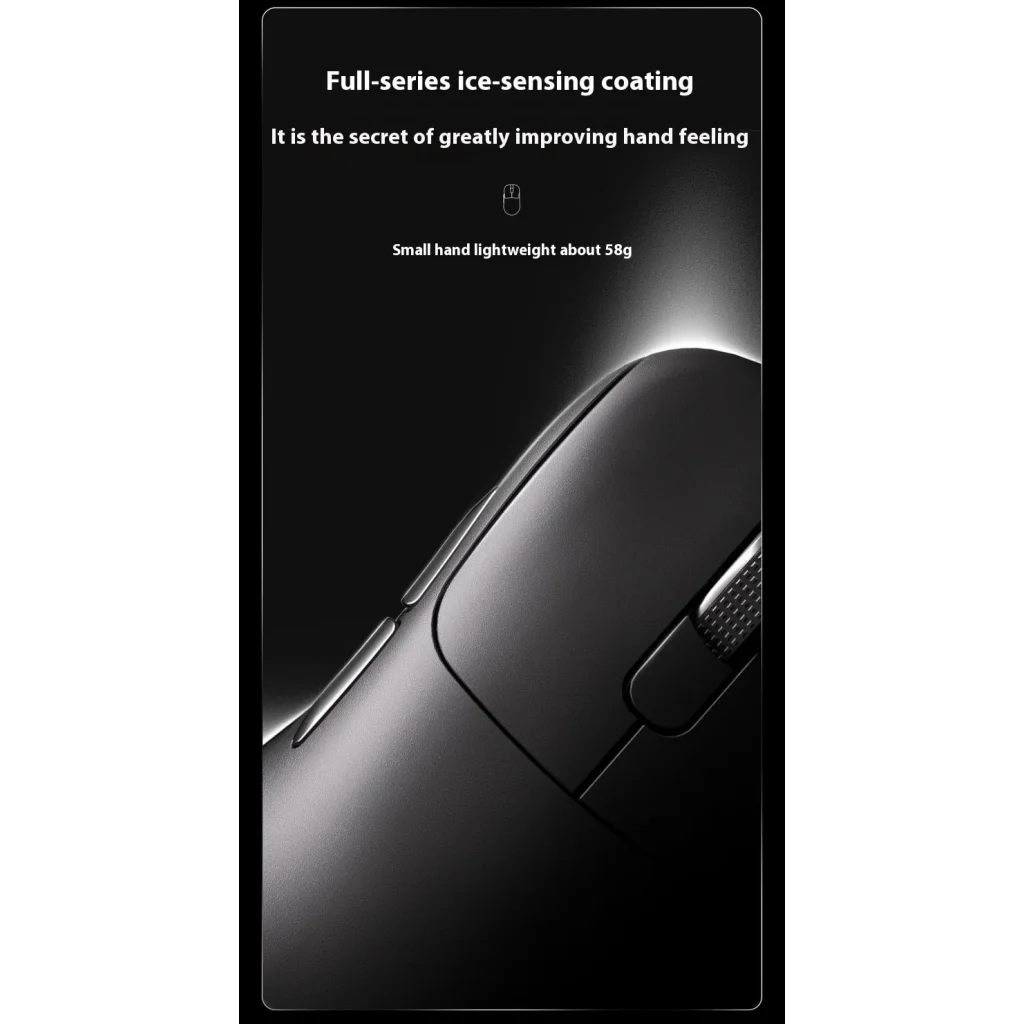 Tri-Mode Wireless Gaming Mouse with 8000Hz Polling Rate