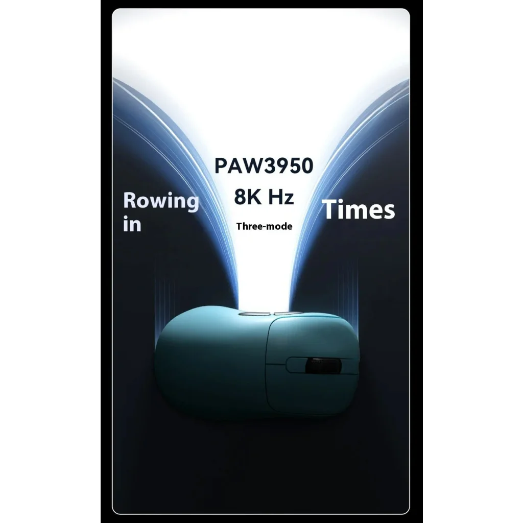 Tri-Mode Wireless Gaming Mouse with 8000Hz Polling Rate