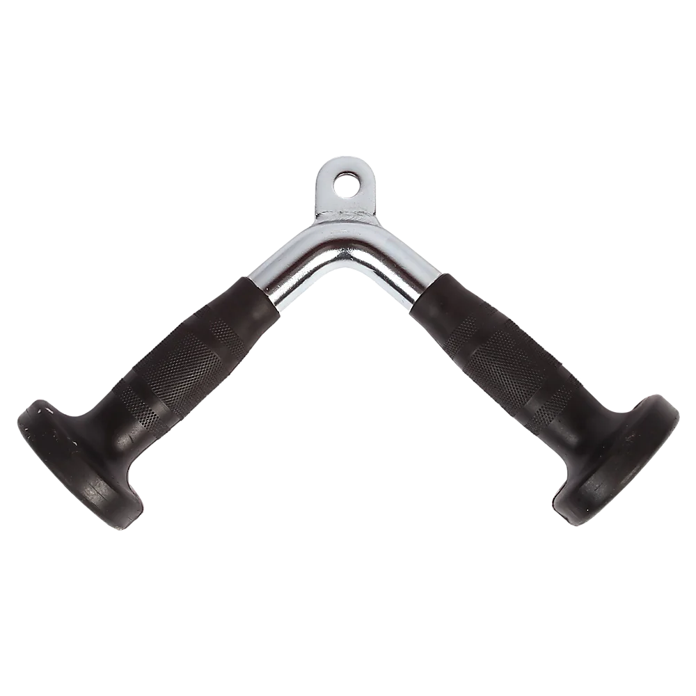 Tricep Pushdown Bar Rubber-Coated Attachment - Randy &