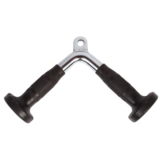 Tricep Pushdown Bar Rubber-Coated Attachment - Randy &