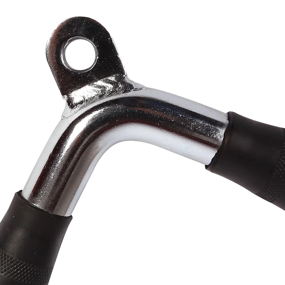 Tricep Pushdown Bar Rubber-Coated Attachment - Randy &