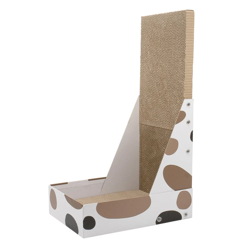 Triple Pattern Cat Scratching Post and Lounge 350x250x600mm